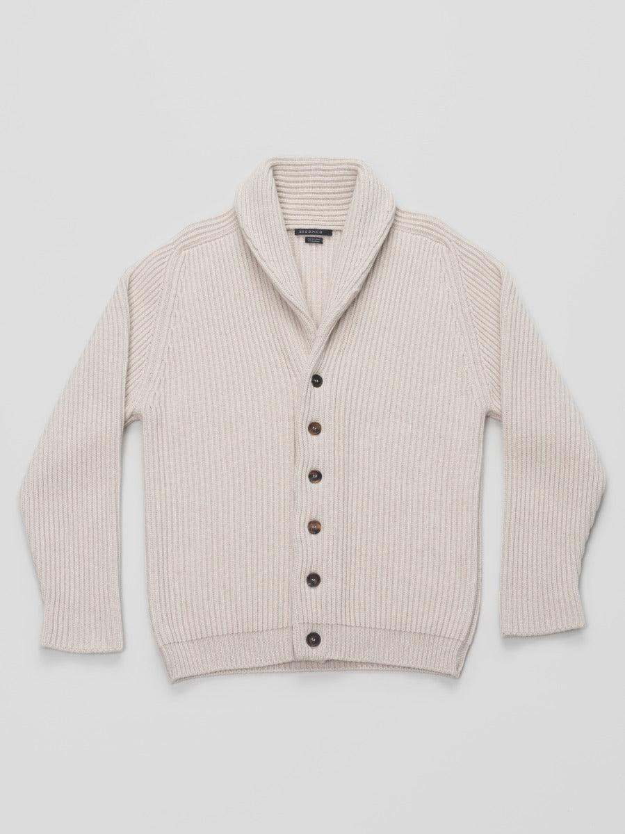 Womens Luxury Cashmere Yacht Cardigan Oat | Begg x Co