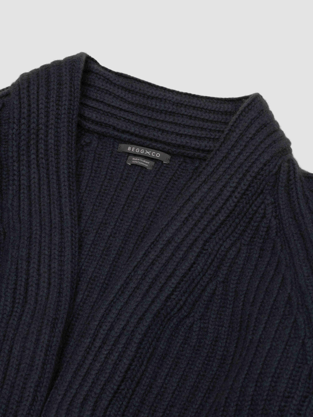 Womens Abode Cashmere Knitted Cardigan Siberian Grey | Begg x Co