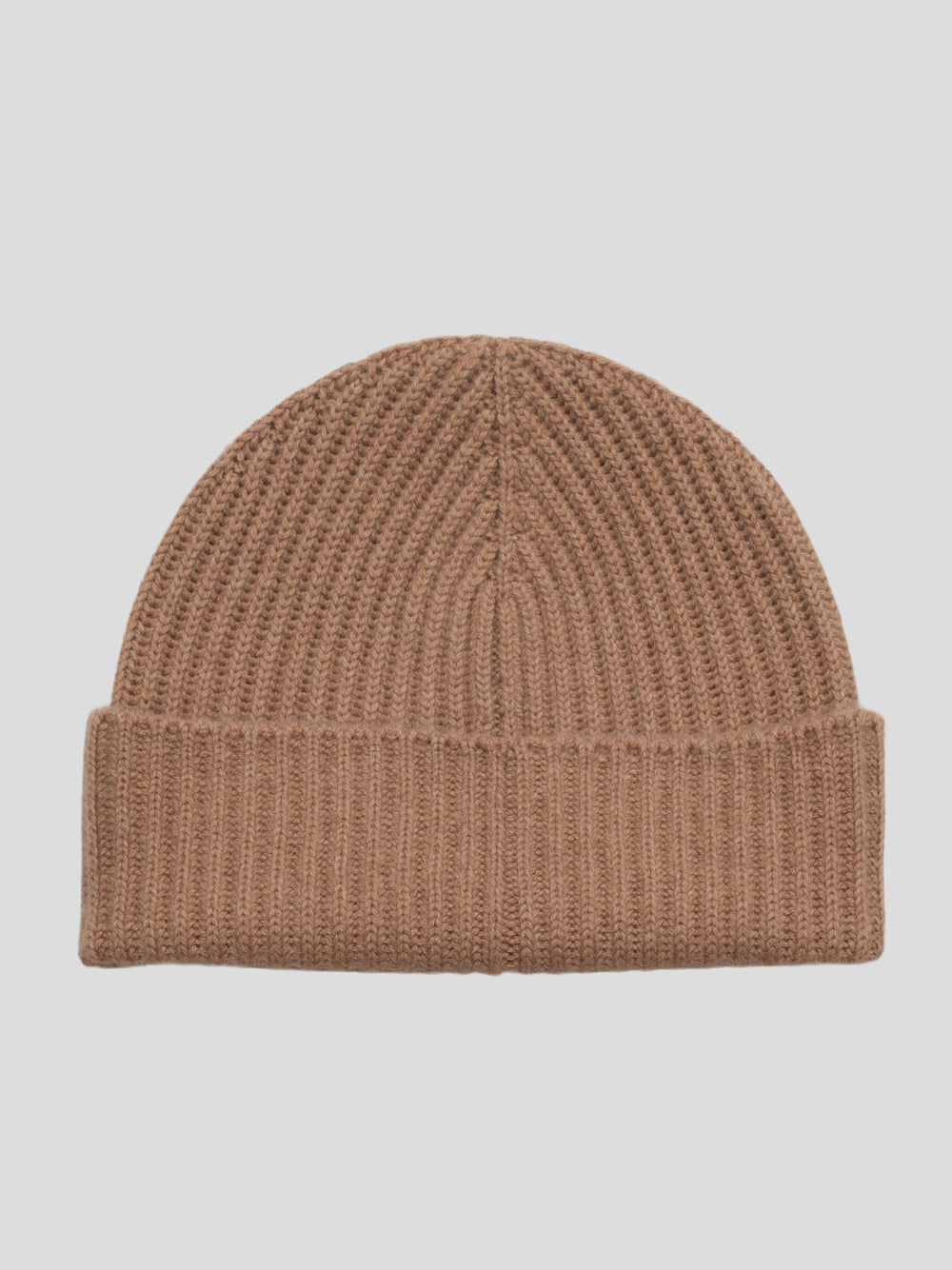 Mens Caramel Cashmere Alex Beanie Hat | Begg x Co