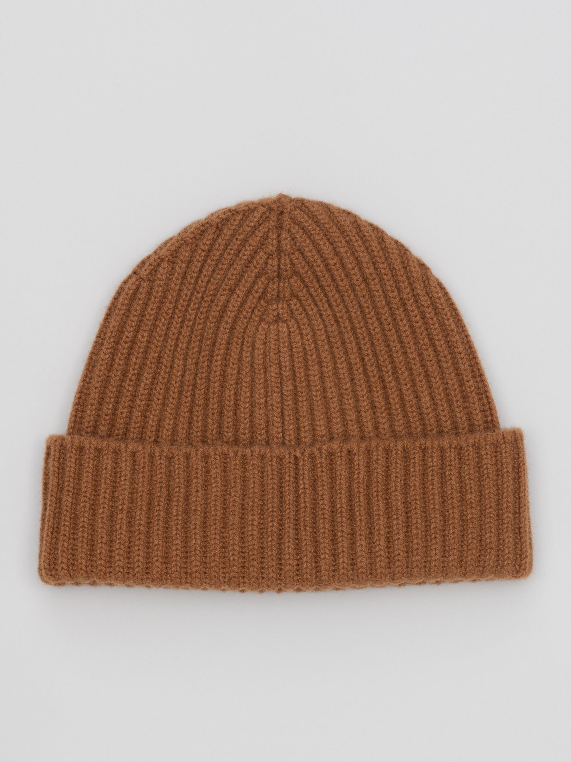 Begg and Co Men's Cashmere Beanie Hat in Vicuna