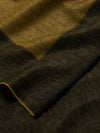 Arran Border Cashmere Blanket Black Gold | Begg x Co