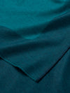 Arran Border Cashmere Blanket Slate Teal| Begg x Co