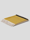 Arran Borderland Cashmere Throw French Gold Black | Begg x Co