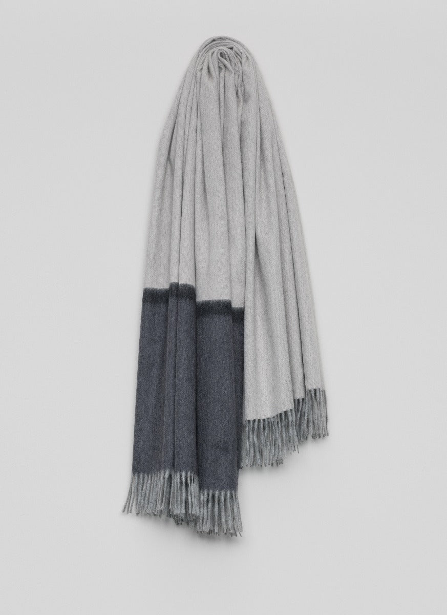 Arran Borderland Cashmere Throw Oyster | Begg x Co