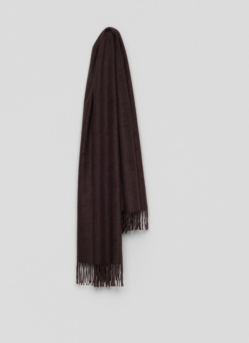 Arran Plain Womens Cashmere Stole Argent | Begg x Co