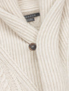 Women's Aspen Bare Undyed Cashmere Knitted Cardigan by Begg x Co