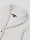 Womens Mini Yacht Cashmere Knitted Cardigan Frost | Begg x Co