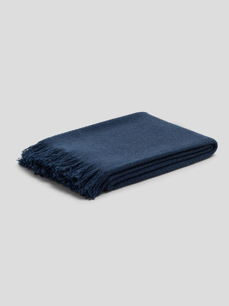 Mossband Soul Cashmere Blanket Twilight | Begg x Co