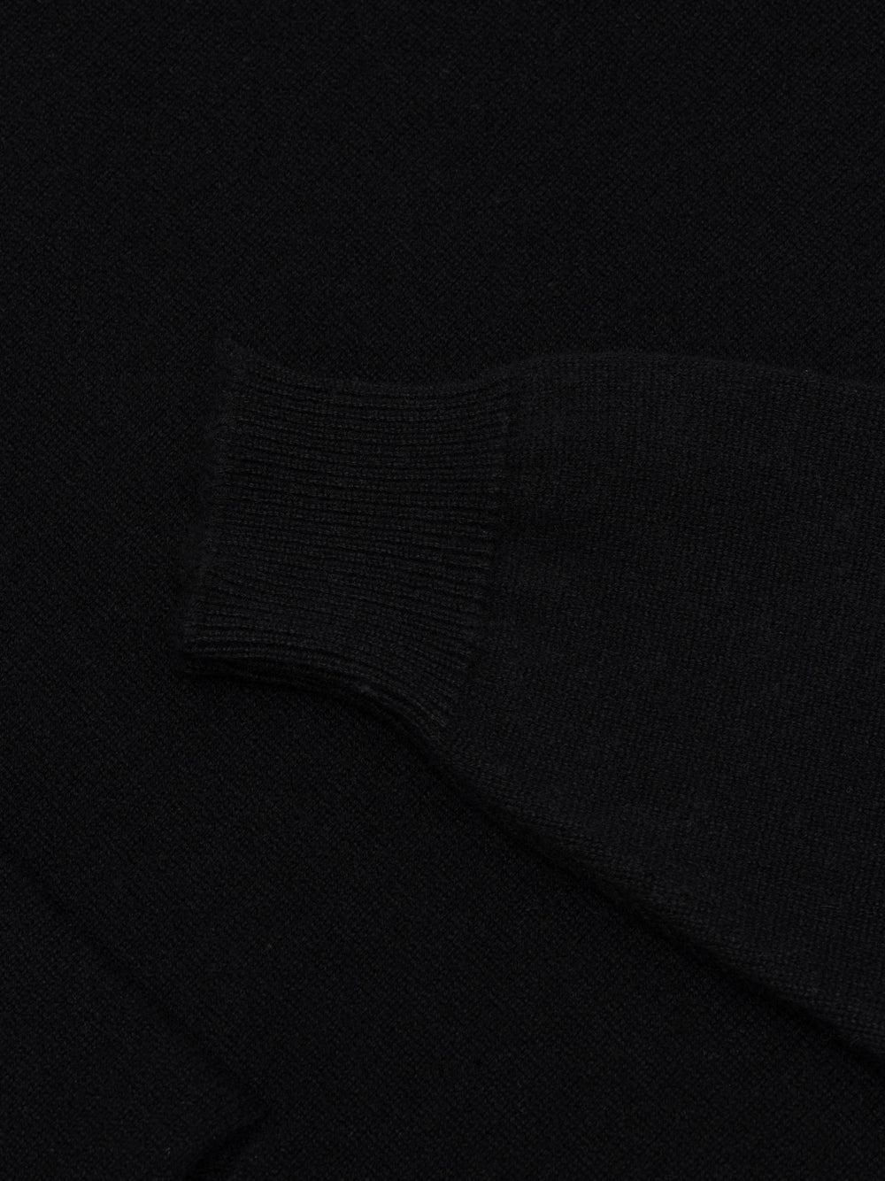 Mens Rockcliffe Cashmere Knitted Hoody Black | Begg x Co