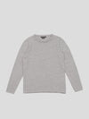 Womens Luxe Cashmere Knitted T-Shirt Feather Grey | Begg x Co