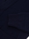 Mens Architect Knitted Cashmere Cardigan Navy | Begg x Co