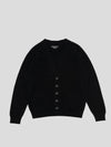 Mens Architect Knitted Cashmere Cardigan Black | Begg x Co