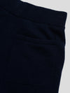 Men's Cashmere Knitted Lounge Pants in Navy by Begg x Co