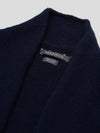 Womens Beach Comber Cashmere Knitted Cardigan Navy Frost - Begg x Co