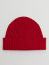 Mens Red Deer Knitted Cashmere Beanie Hat | Begg x Co