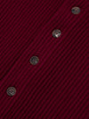 Mens Luxury Knitted Merlot Shawl Collar Cardigan | Begg x Co