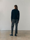 Mens Architect Knitted Cashmere Cardigan Navy | Begg x Co