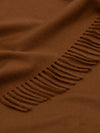 Arran Plain Luxury Cashmere Throw Vicuna - Begg x Co