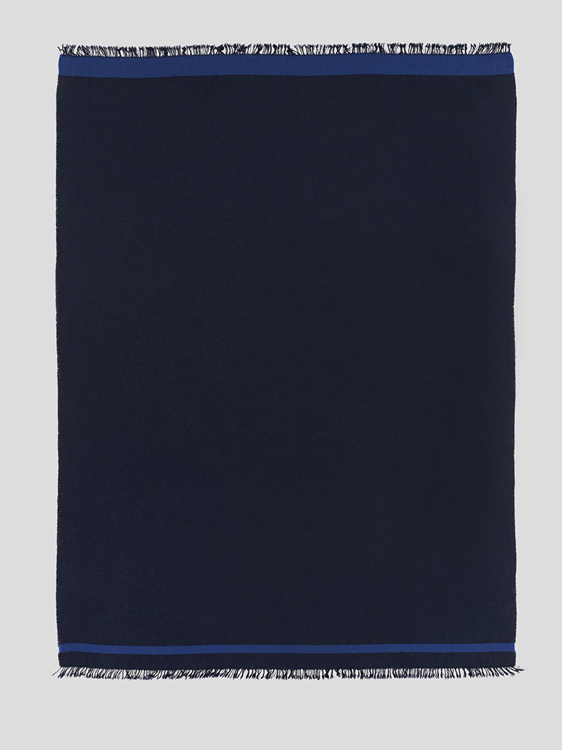 Kishorn Washed Explorer Blanket Navy Blue - Begg x Co