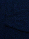 Mens Player Shirt Knitted Cashmere Polo Indigo Marl - Begg x Co