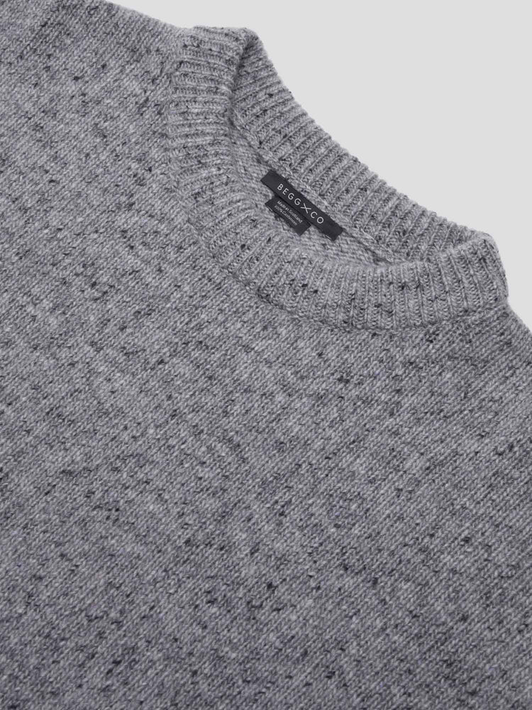 Womens Ricos Cashmere Sweater Grey - Begg x Co