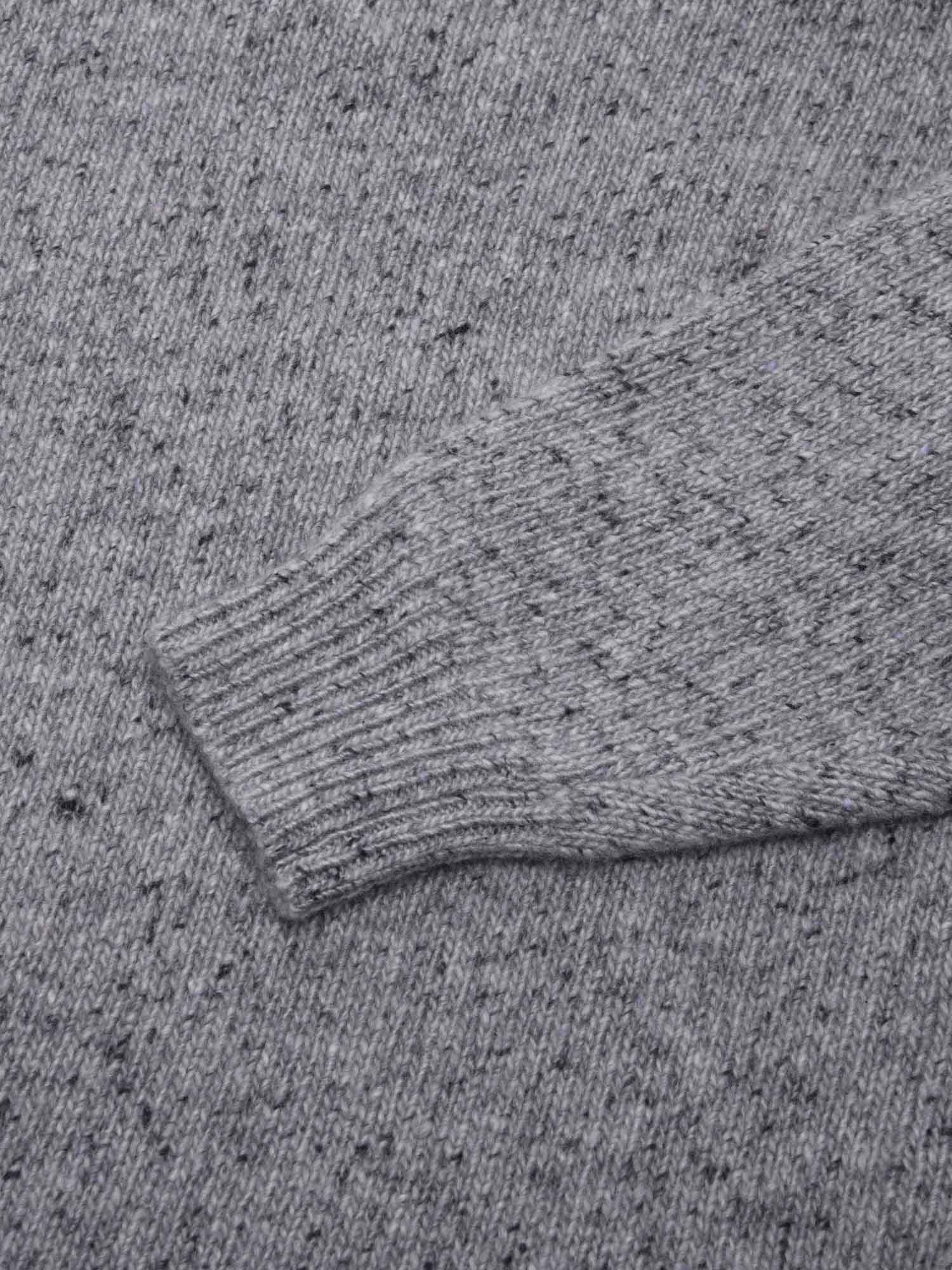 Mens Ricos Cashmere Sweater Grey - Begg x Co