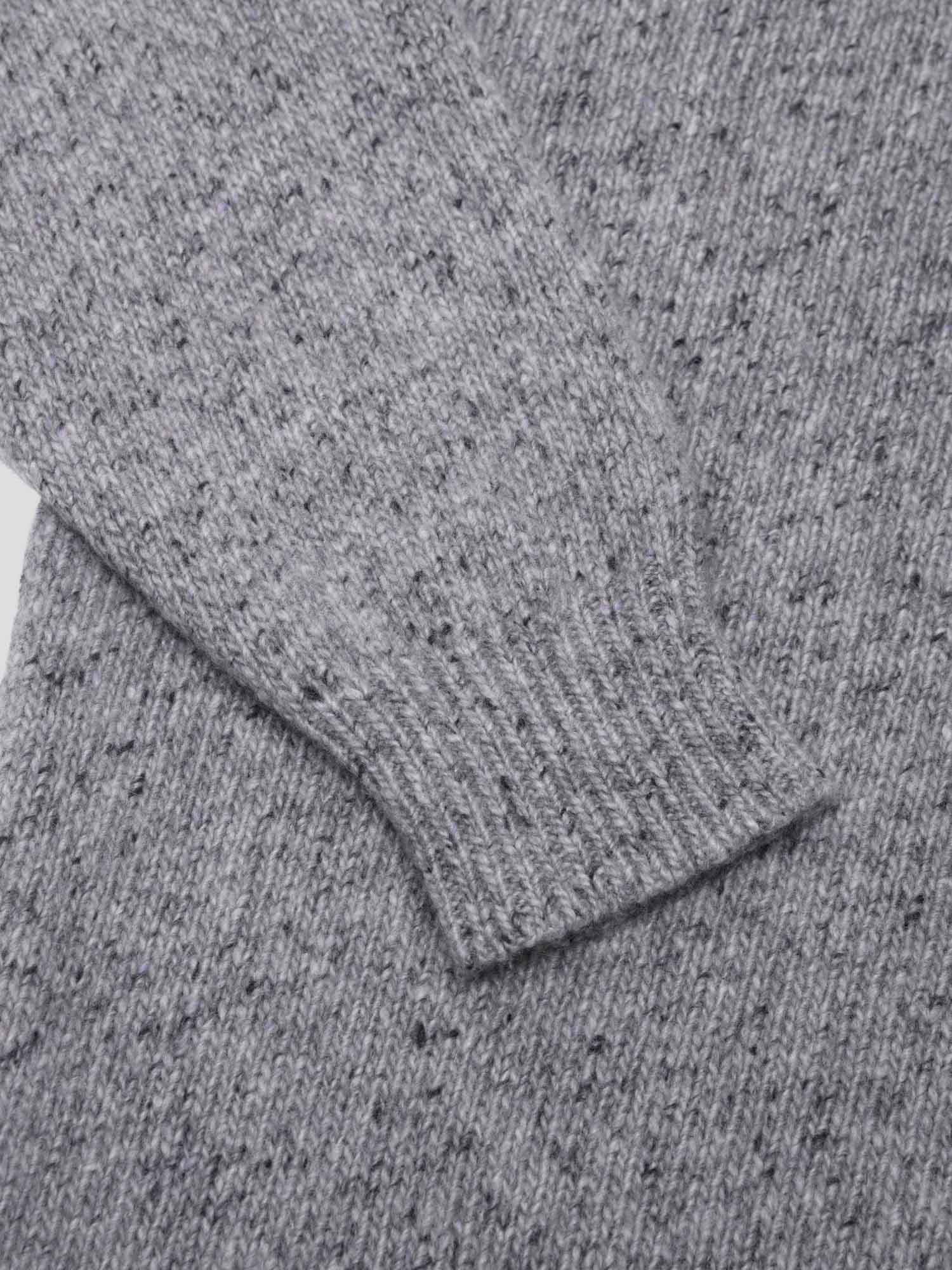 Mens Ricos Cashmere Sweater Grey - Begg x Co