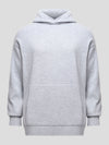 Mens Rockcliffe Cashmere Knitted Hoodie Feather Grey - Begg x Co