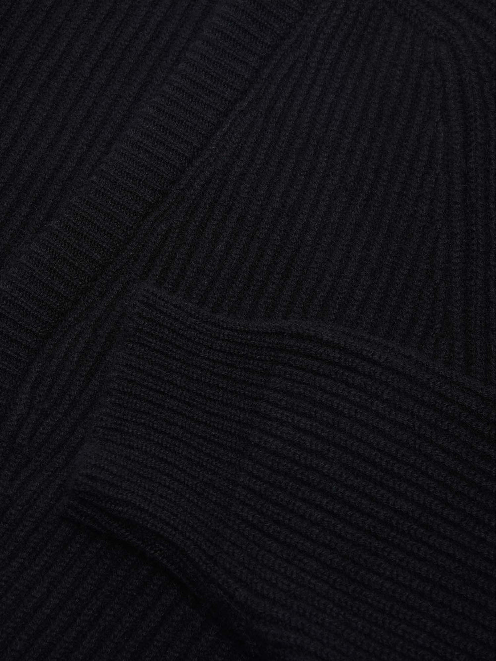 Womens Shrug Cashmere Knitted Cardigan Black - Begg x Co