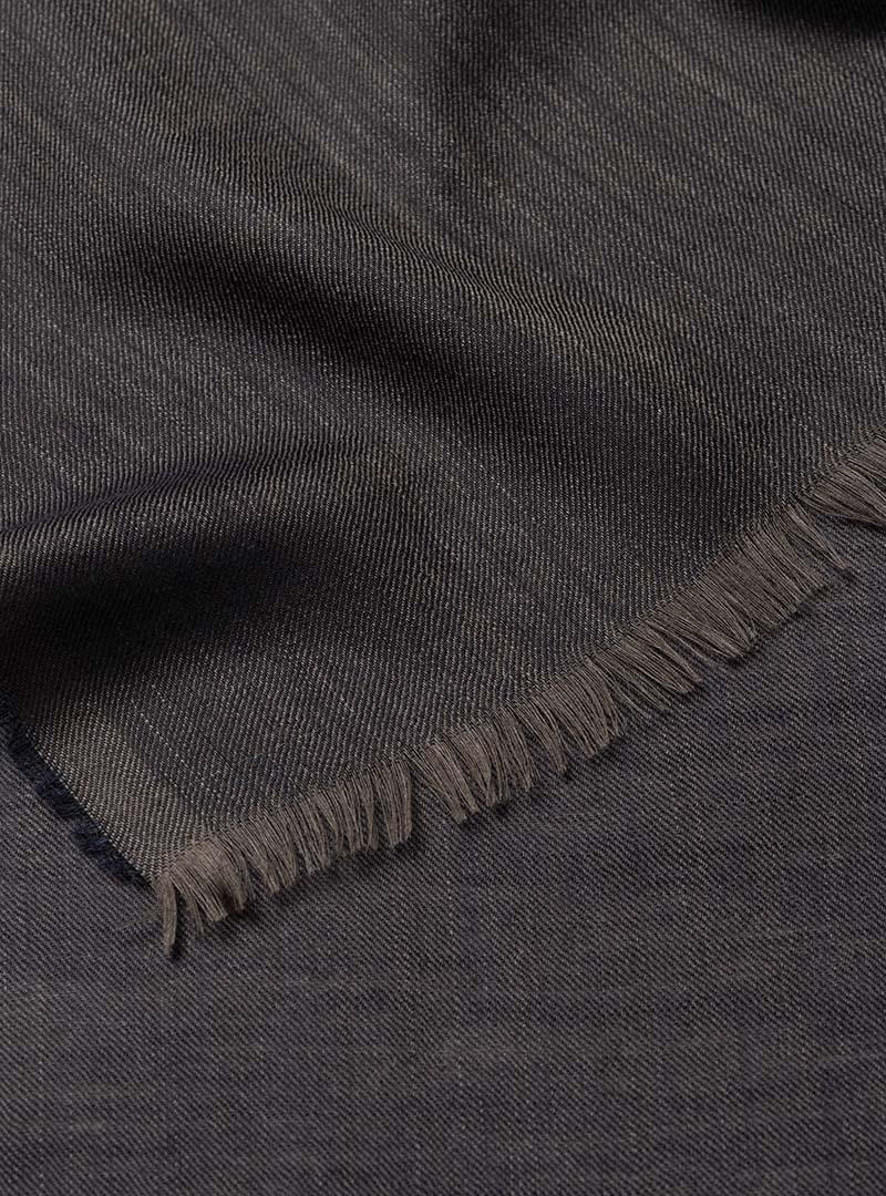 Men's Wispy Lightweight Cashmere Scarf Carbon - Begg x Co