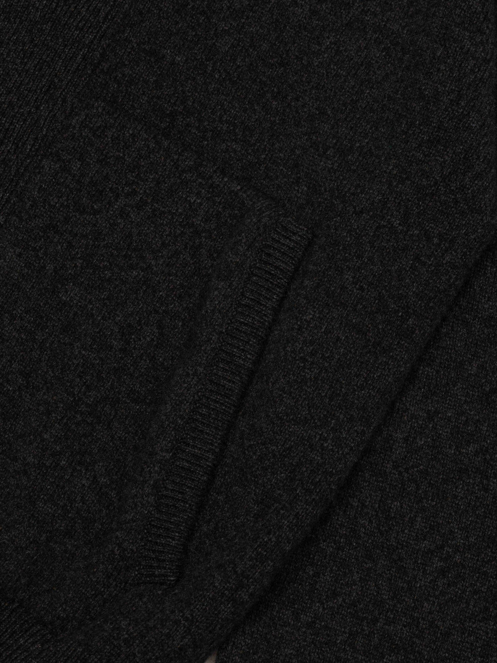 Mens Bullitt Jacket Cashmere Cardigan Black Smoke | Begg x Co