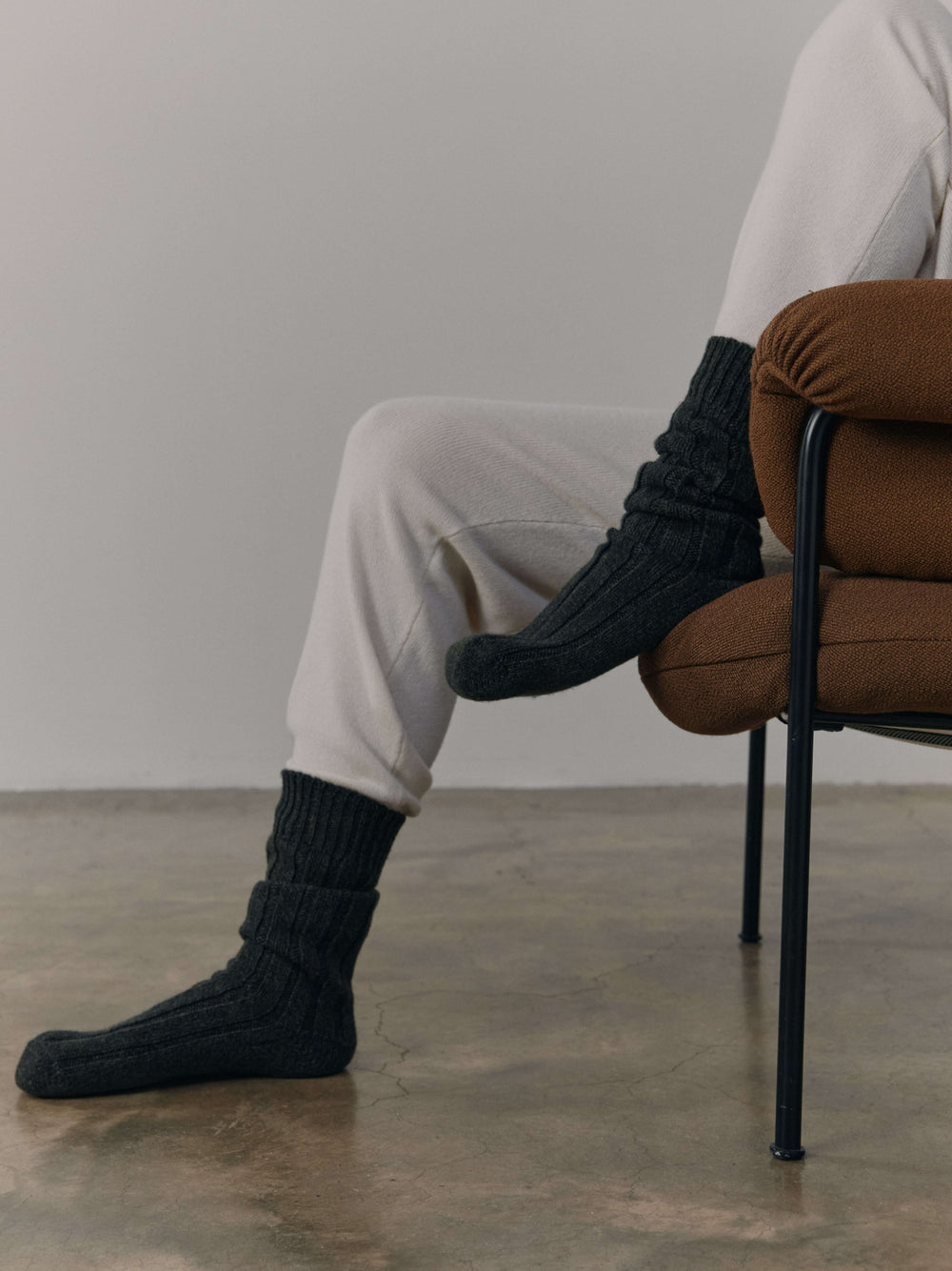 Mens Lounge Cashmere Socks Camo | Begg x Co