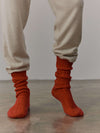 Mens Lounge Cashmere Socks Crimson | Begg x Co