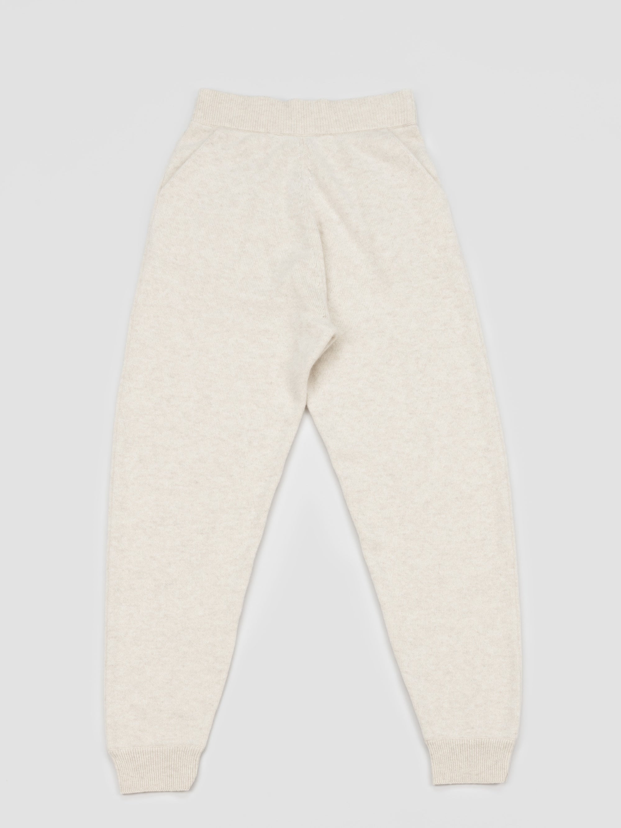 Men's Bare Undyed Cashmere Knitted Lounge Pants by Begg x Co