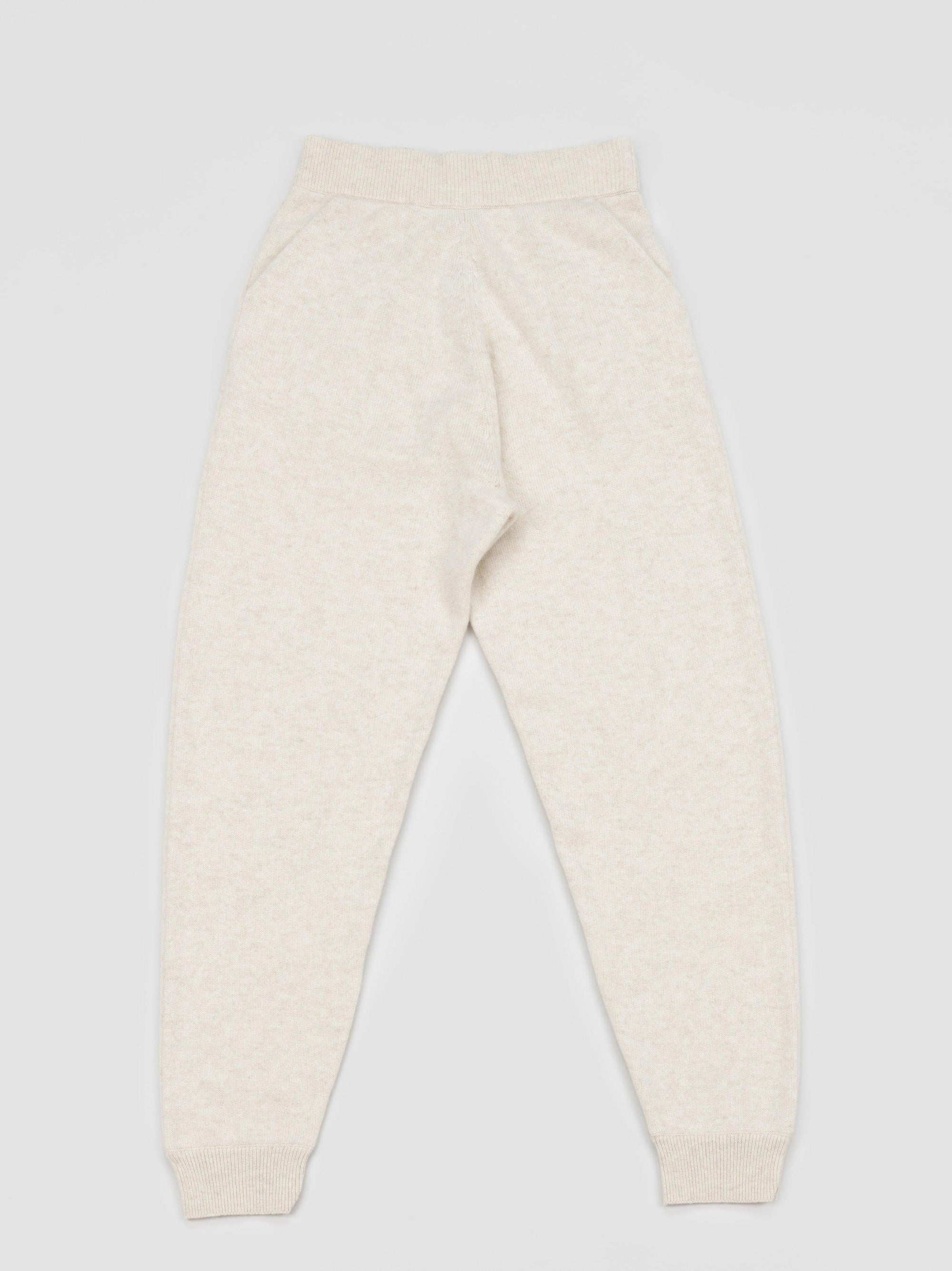 Women's Bare Undyed Cashmere Knitted Lounge Pants by Begg x Co