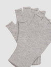 Men's Field Cashmere Knitted Gloves Feather Grey | Begg x Co