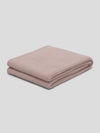 Furrow Cashmere Knitted Blanket Shell Pink | Begg x Co