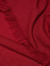 Kishorn Womens Washed Cashmere Scarf Red | Begg x Co