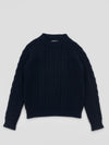 Women's Isla Cashmere Sweater Pacific | Begg x Co