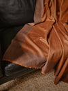 Arran Border Cashmere Blanket Mink Mace | Begg x Co