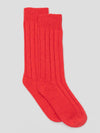 Mens Lounge Cashmere Socks Crimson | Begg x Co