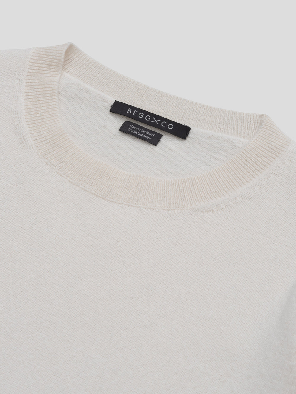 Womens Luxe Cashmere Knitted Longsleeve T-Shirt | Begg x Co