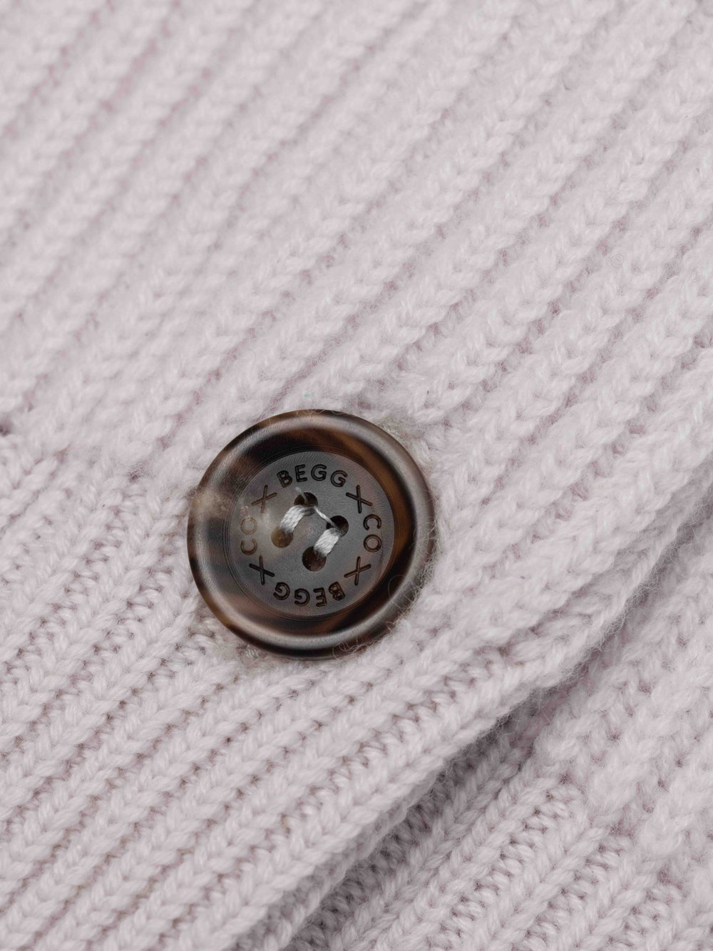 Womens Mini Yacht Cashmere Cardigan Glacier | Begg x Co