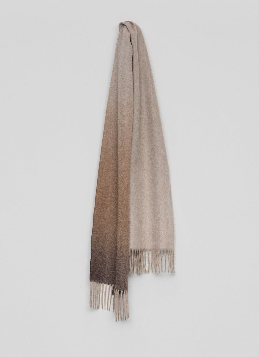 Luxury Mens Cashmere Caramel Coast Nuance Scarf | Begg x Co