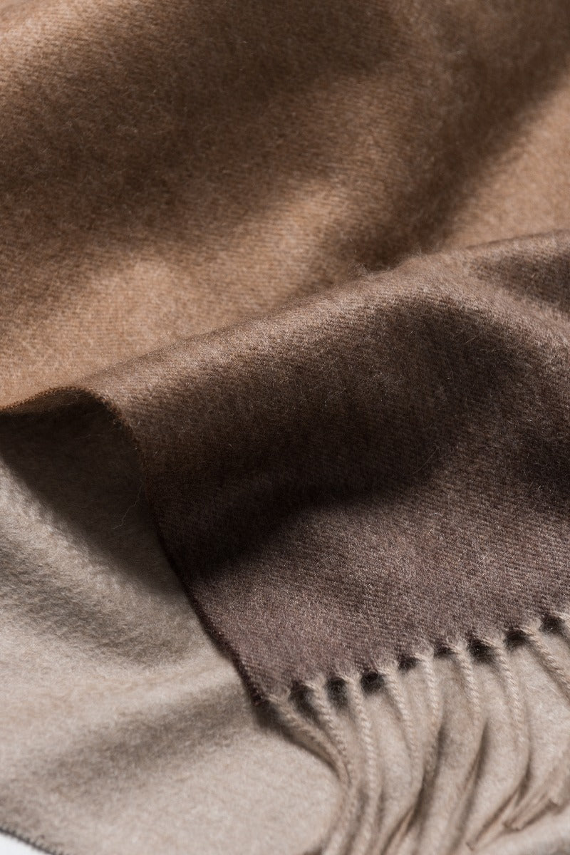 Women's Luxury Cashmere Caramel Coast Nuance Stole | Begg x Co