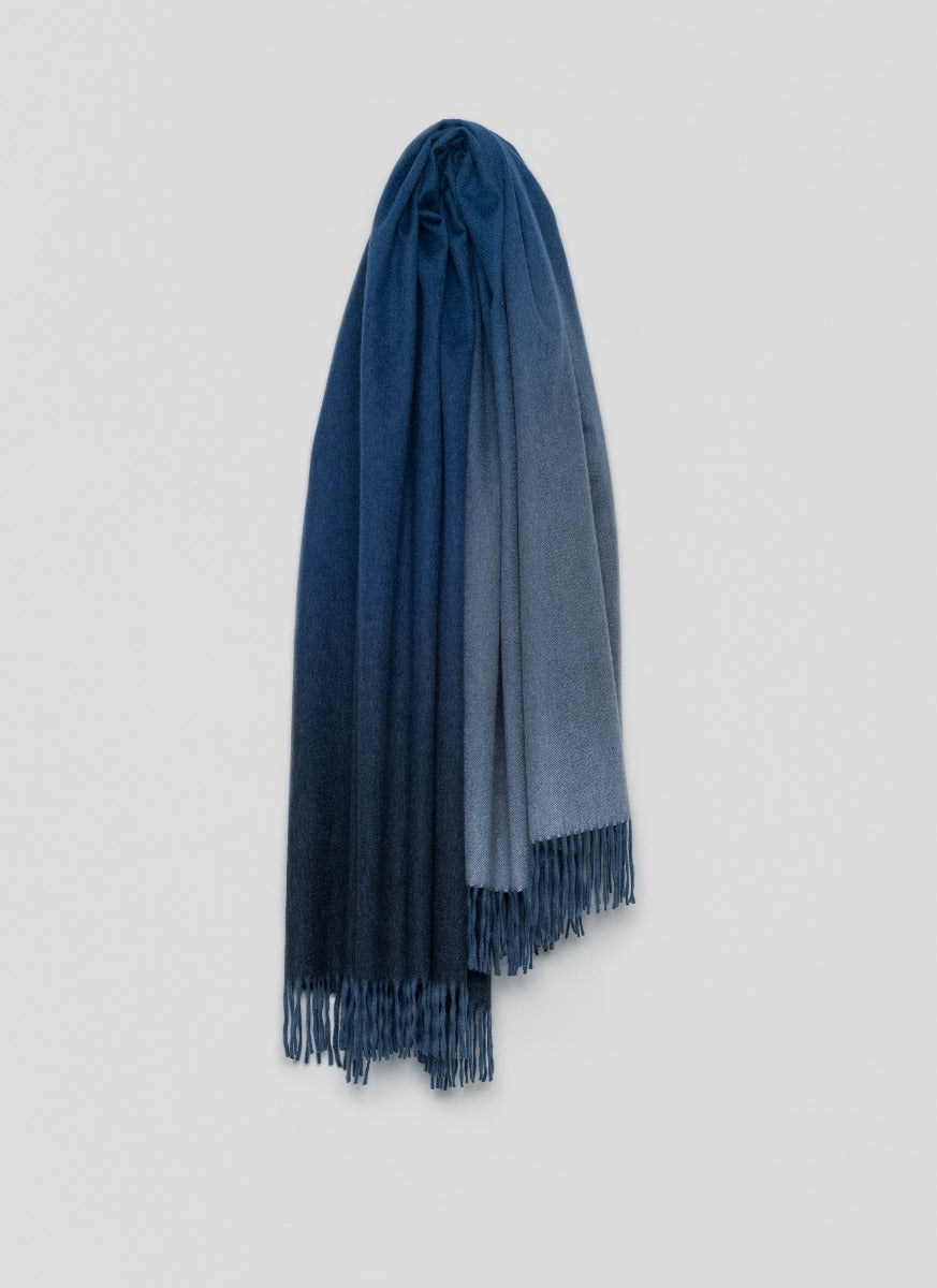 Ombre Cashmere Throw Cosmos