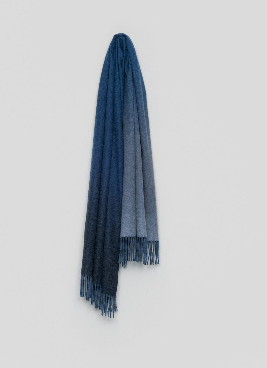 Nuance Ombre Womens Cashmere Stole Cosmos | Begg x Co