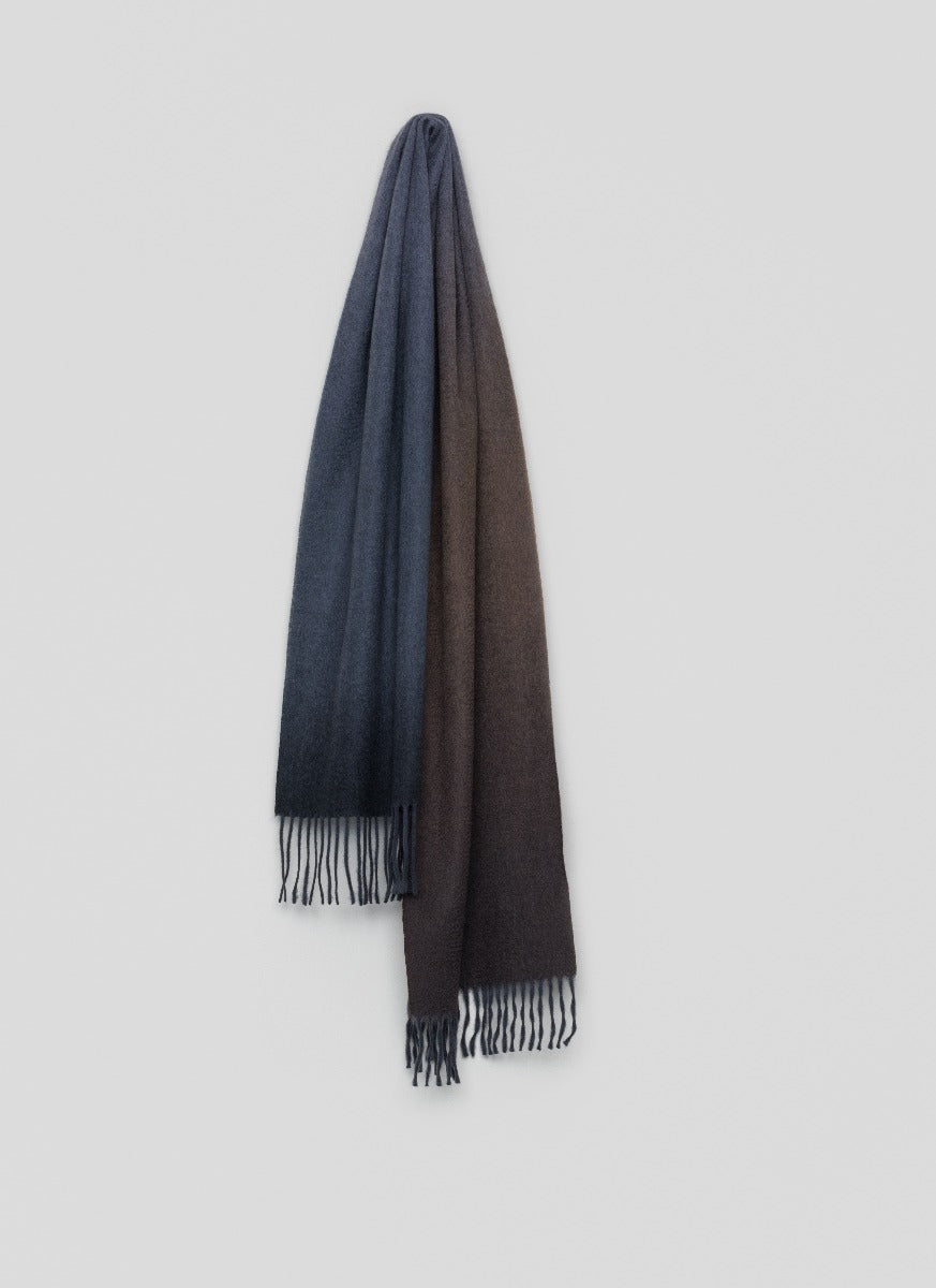 Nuance Ombre Mens Cashmere Scarf Oxide | Begg x Co