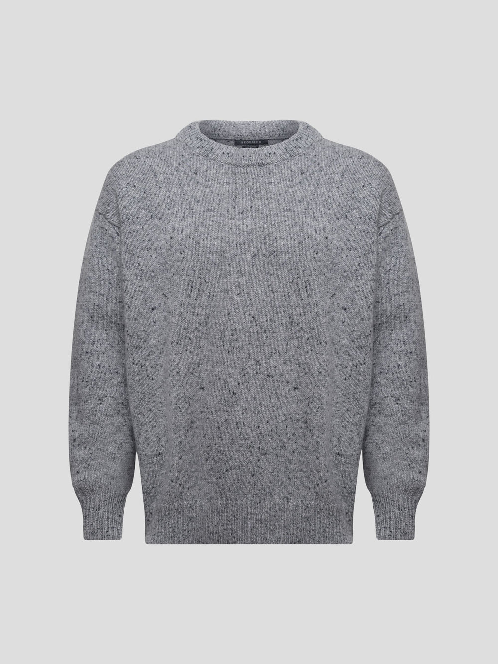 Mens Ricos Cashmere Sweater Grey - Begg x Co