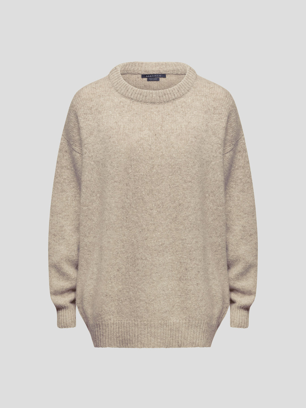 Womens Ricos Cashmere Sweater Oat- Begg x Co